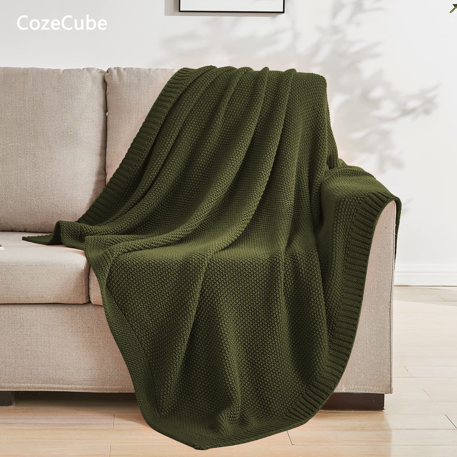 CozeCube plis de la maille illustrant douceur et légereté