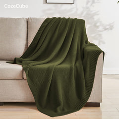 CozeCube plis de la maille illustrant douceur et légereté