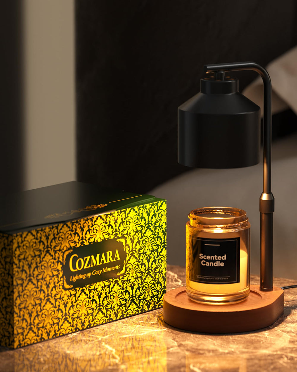 Cozmara comparaison d'échelle montrant taille et placement possible dans une pièce