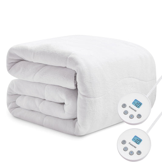 Cozorbt face avant du surmatelas montrant la finition et le format Queen