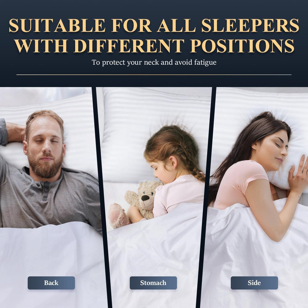 COZSINOOR dormeur utilisant l'oreiller pour soutien et alignement du cou