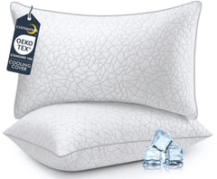 COZSINOOR oreiller face avant et emballage montrant qualité et confort