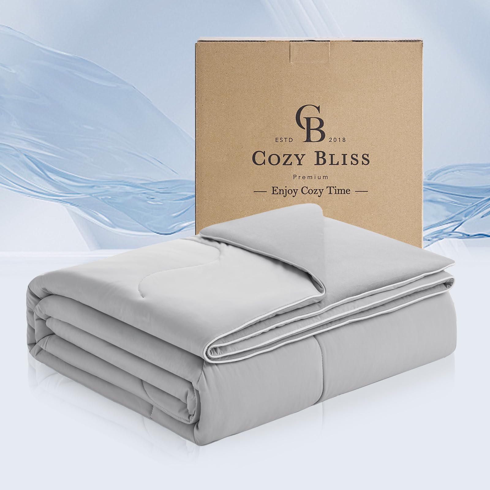 Cozy Bliss couette face avant présentation soignée et gain de confort