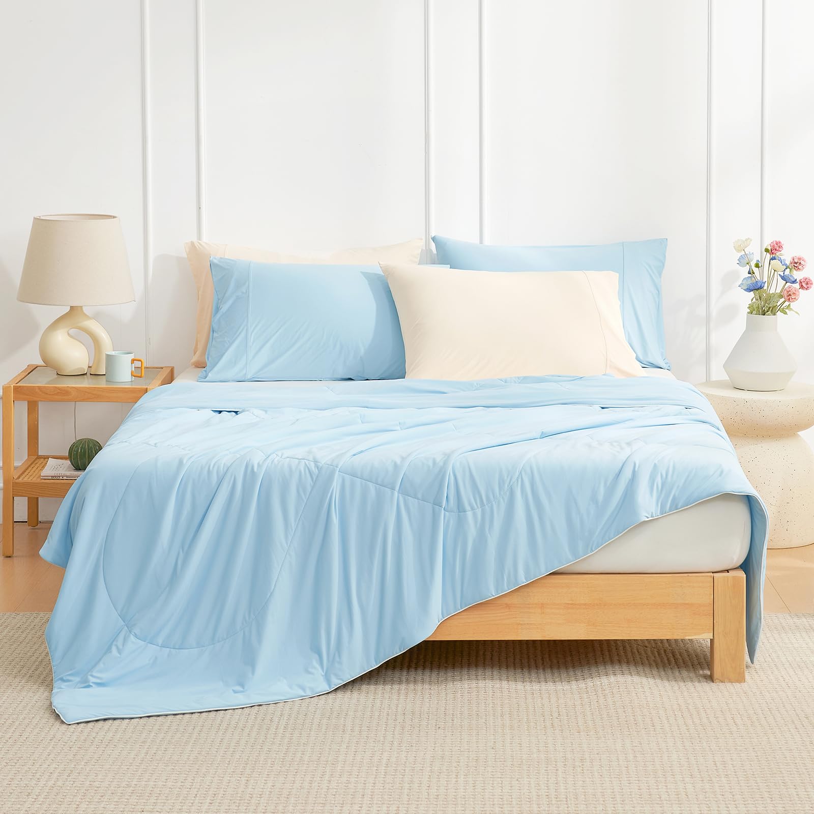 Cozy Bliss couture anti‑migration garantissant maintien du rembourrage