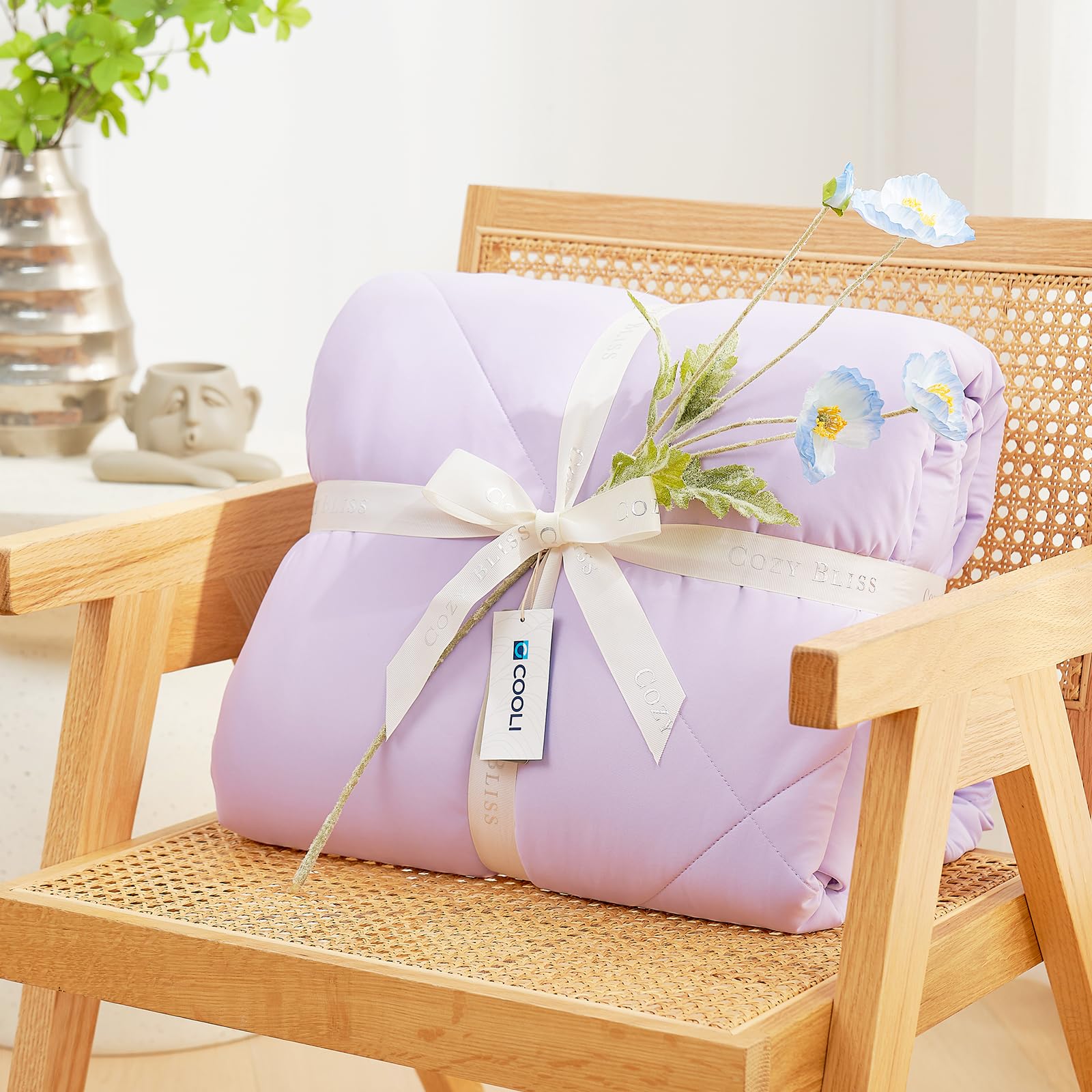 Cozy Bliss détail couture empêchant le déplacement du garnissage pour durabilité