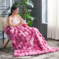Cozy Bliss gros plan texture bulle montrant douceur et relief