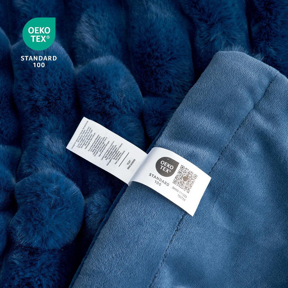 Cozy Bliss bordure et rayures montrant finition et style
