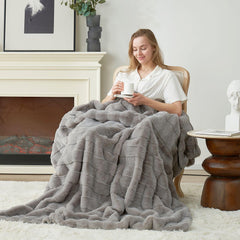Cozy Bliss bordure et couture présentant finition durable et résistance