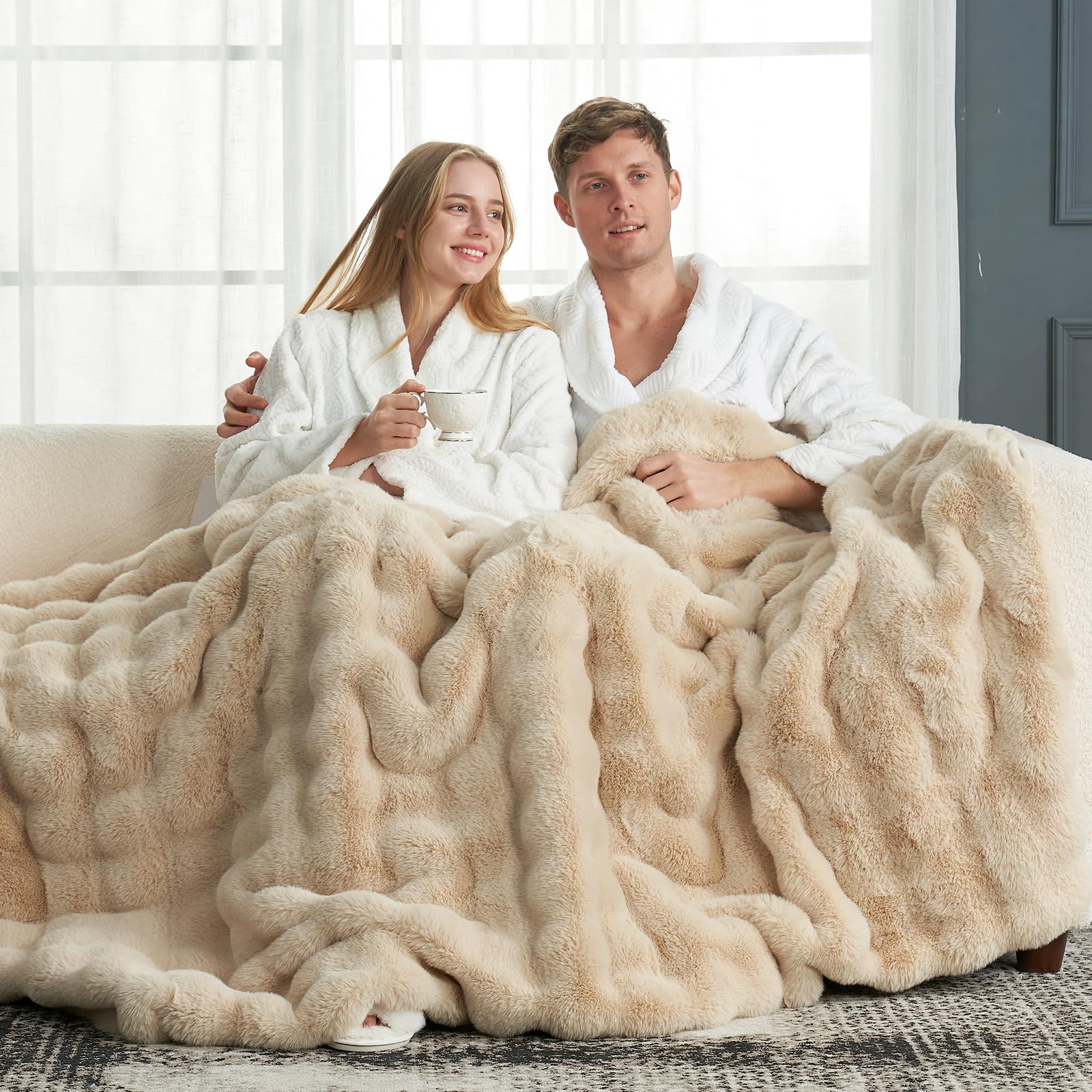 Cozy Bliss gros plan texture bulle pour douceur et maintien isolant