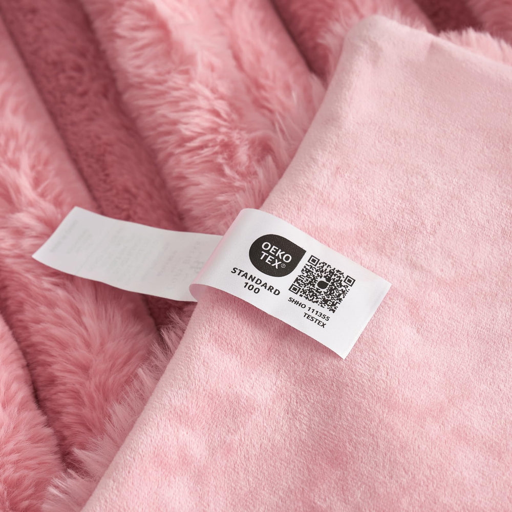 Cozy Bliss plaid enroulé et portable, facile à transporter et ranger