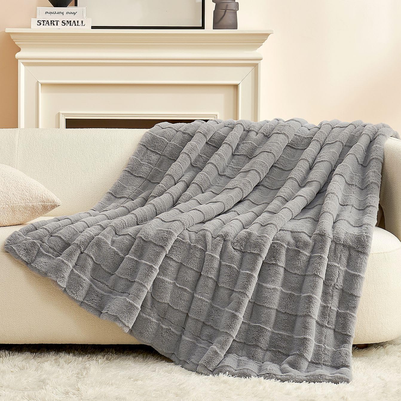 Cozy Bliss verso en velours milk velvet illustrant chaleur légère et confort