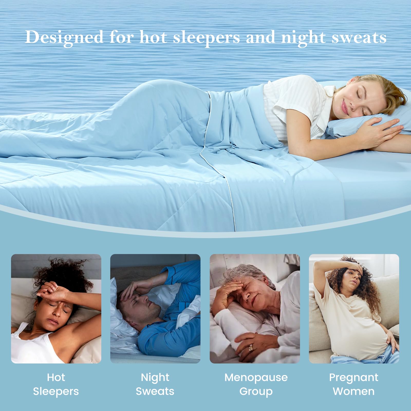Cozy Bliss gros plan du tissu soyeux montrant respirabilité et douceur