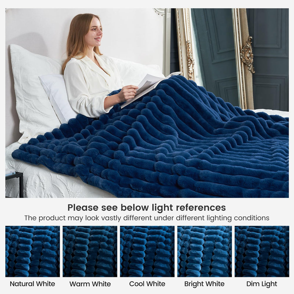 Cozy Bliss plaid utilisé en extérieur pour confort nomade