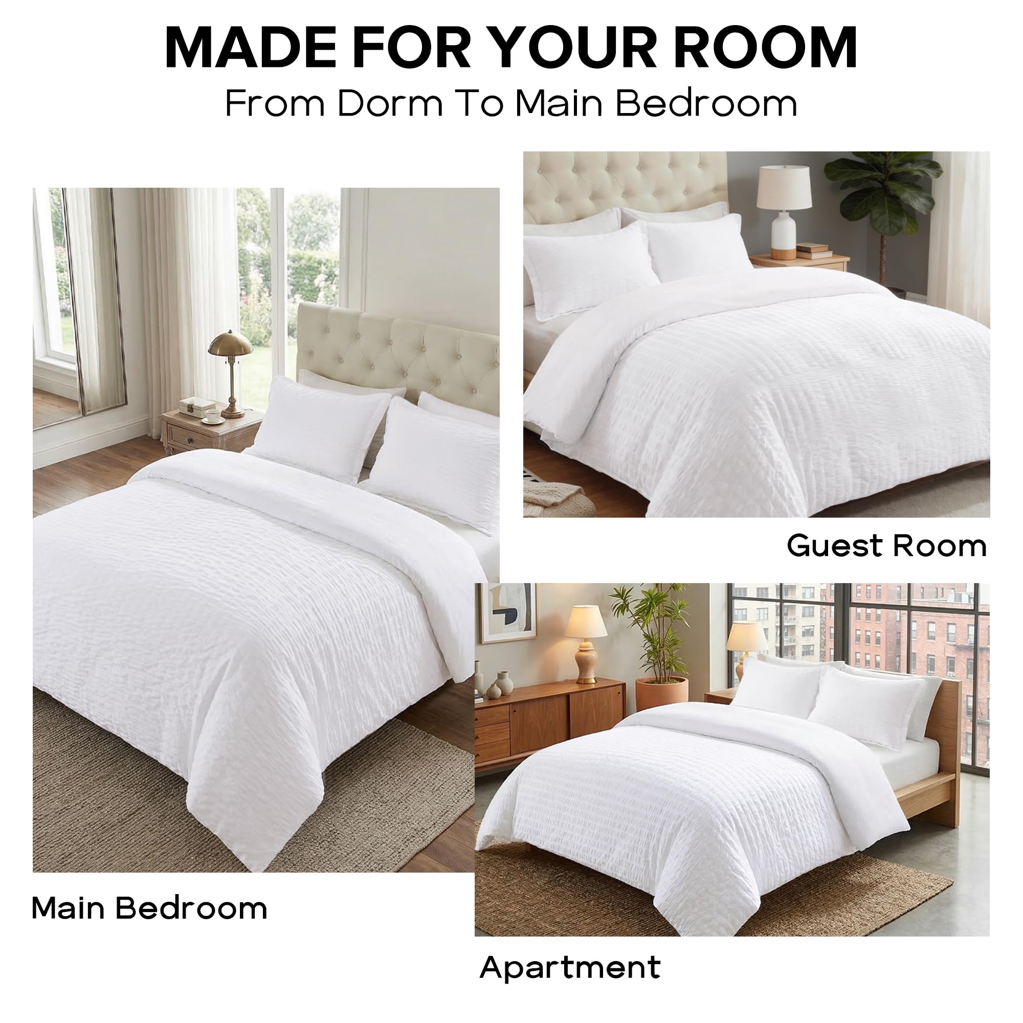 Cozyide comparaison de taille queen 90x90 pour vérifier l'ajustement