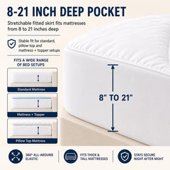 CozyLux texture de la surface 100% coton pour toucher doux et respirant