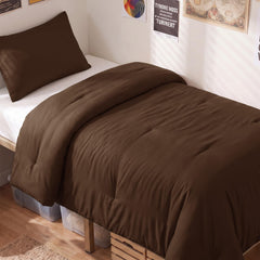 CozyLux couette face avant emballage montrant finition soignée et utilité
