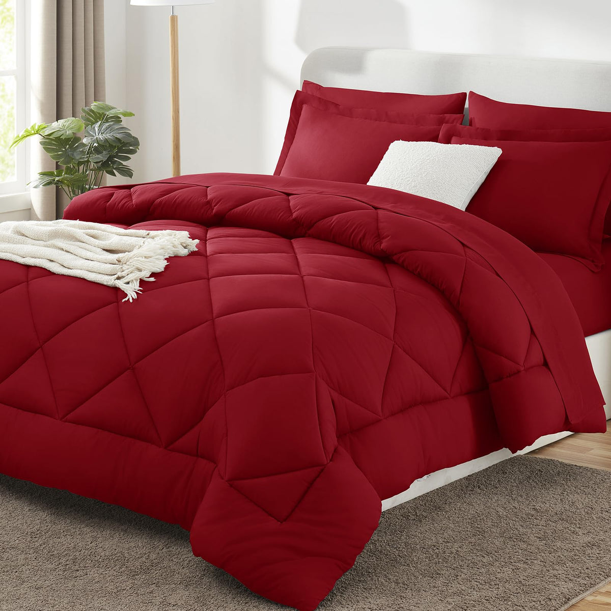 CozyLux couette face visible pour une présentation prête à poser
