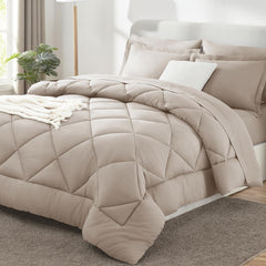 CozyLux couette face entière montrant un tombé soigné et esthétique