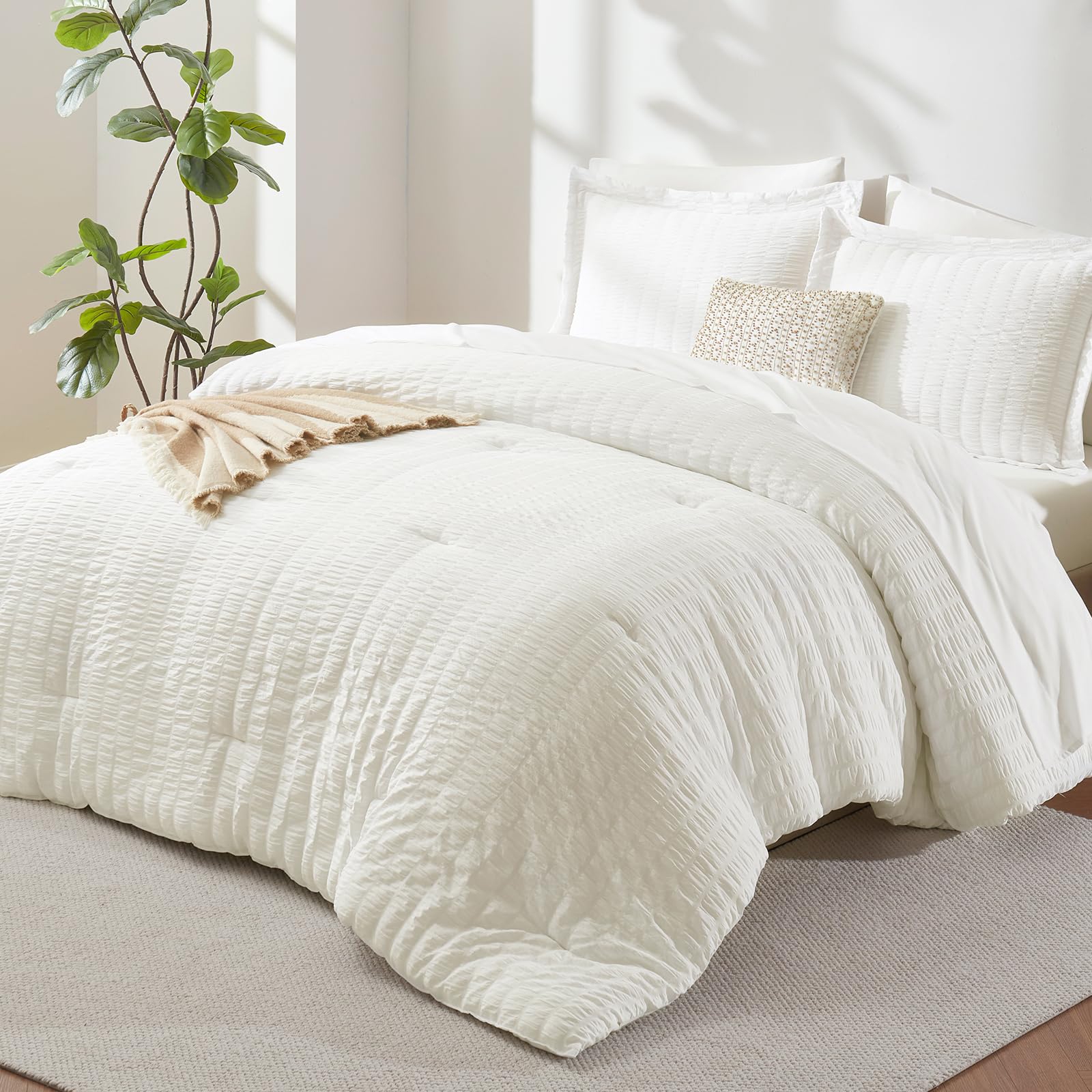 CozyLux couette face ivoire montrant confort esthétique
