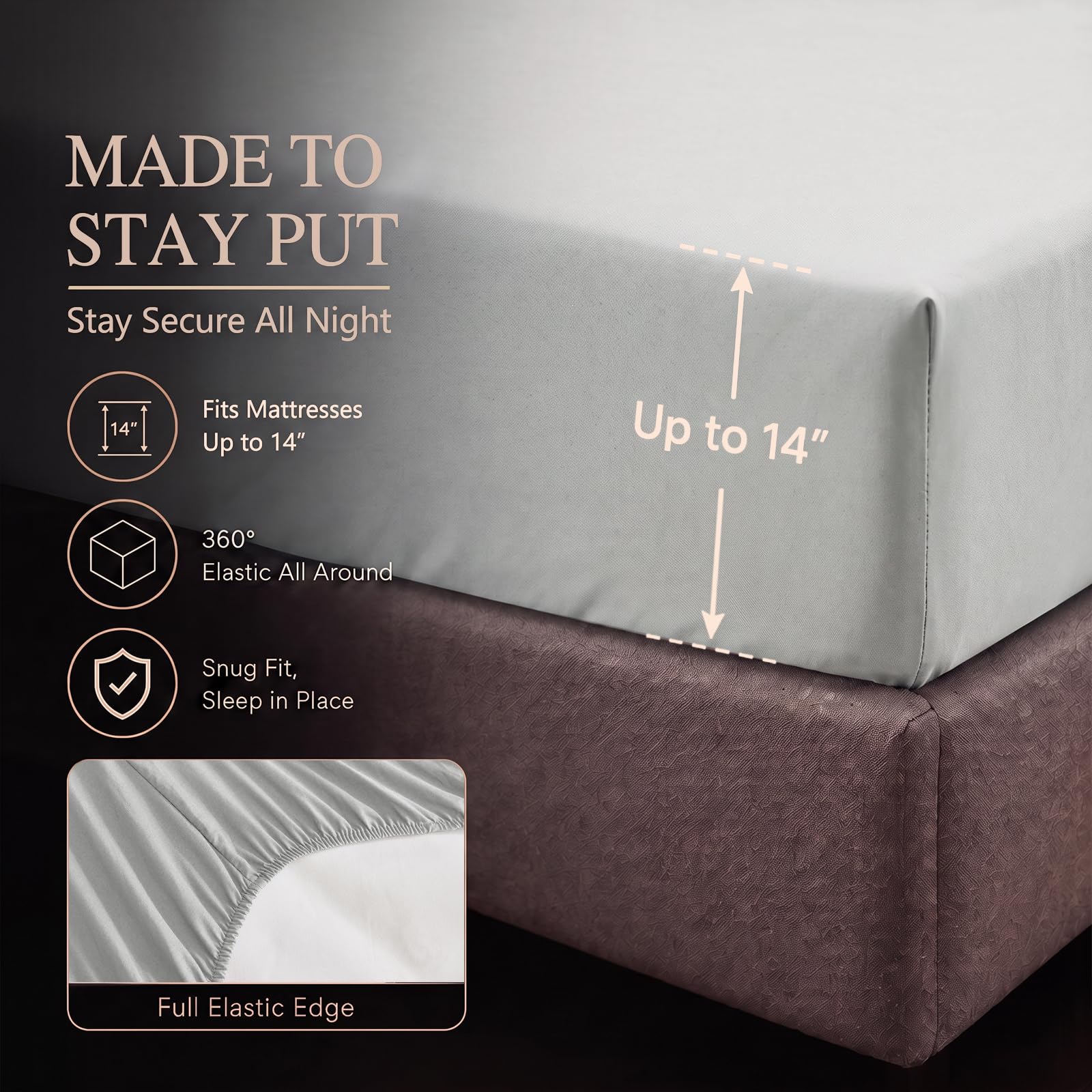 CozyLux ensemble sur un lit aménagé en chambre, crée une ambiance accueillante
