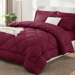 CozyLux couette emballage avant montrant ensemble complet prêt à poser