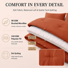 CozyLux détail du matelassage en points qui stabilise le garnissage