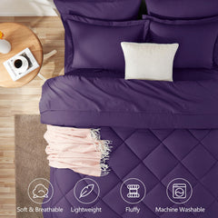 CozyLux gros plan microfibre brossée pour douceur et confort