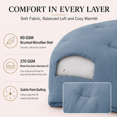 CozyLux détail de la sangle d'angle assurant maintien dans la housse