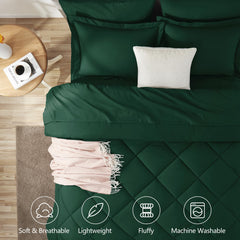 CozyLux détail microfibre brossée douce pour confort et sensation soyeuse