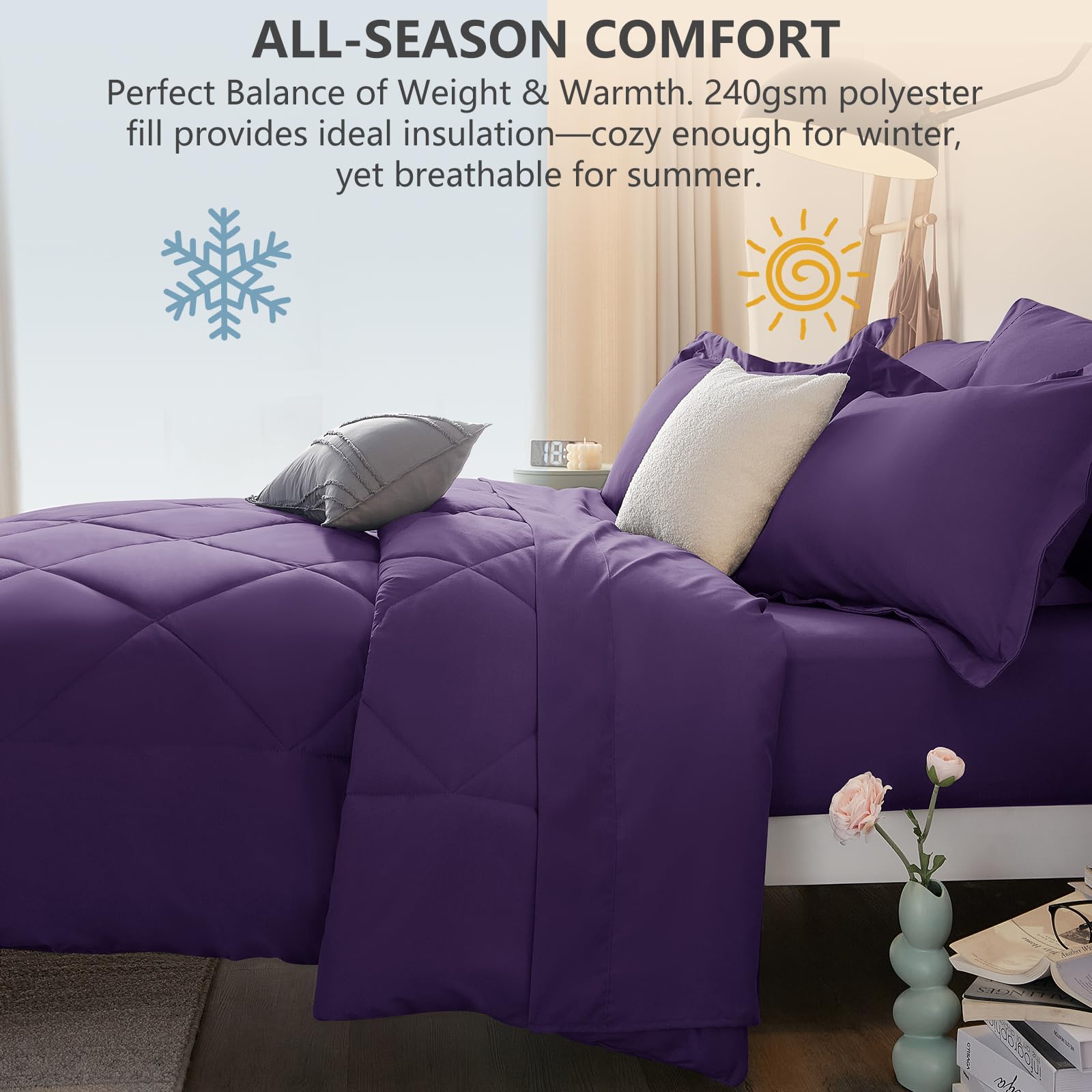 CozyLux détail du quilting diamant pour répartition du garnissage