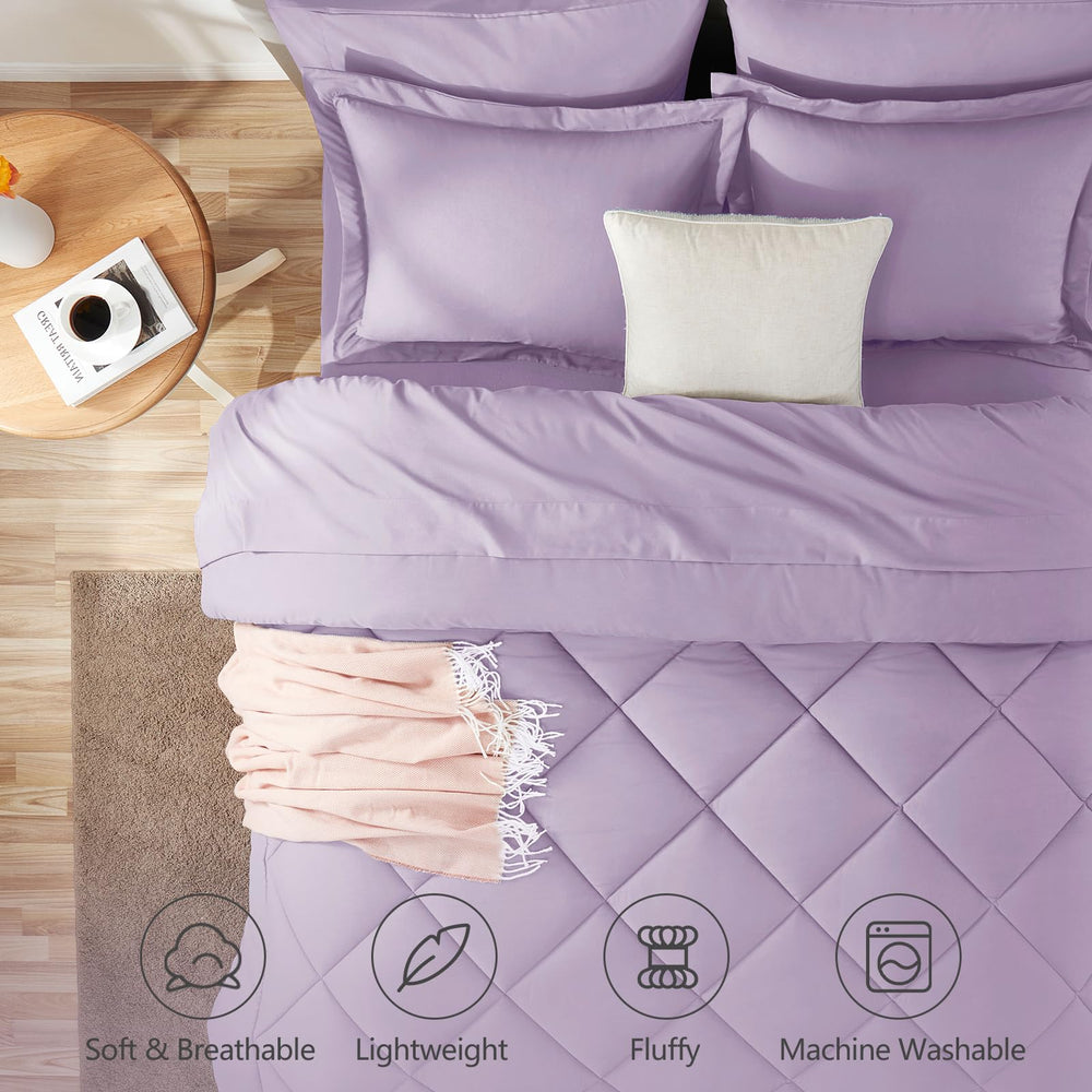 CozyLux drap-housse montrant l'élastique et l'ajustement pour un matelas profond