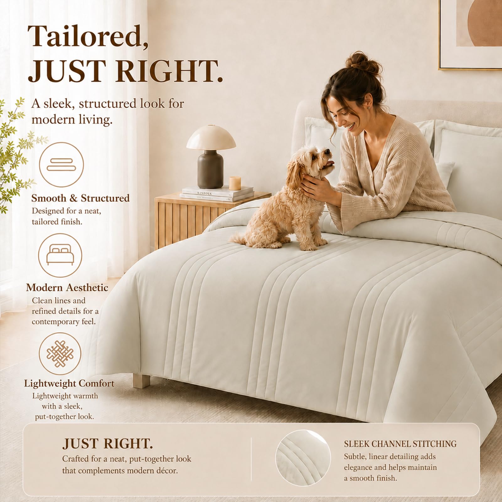CozyLux drap-housse poche profonde 14in assurant maintien sur matelas épais