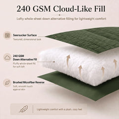 CozyLux drap-housse poche 14" illustrant maintien sécurisé du matelas