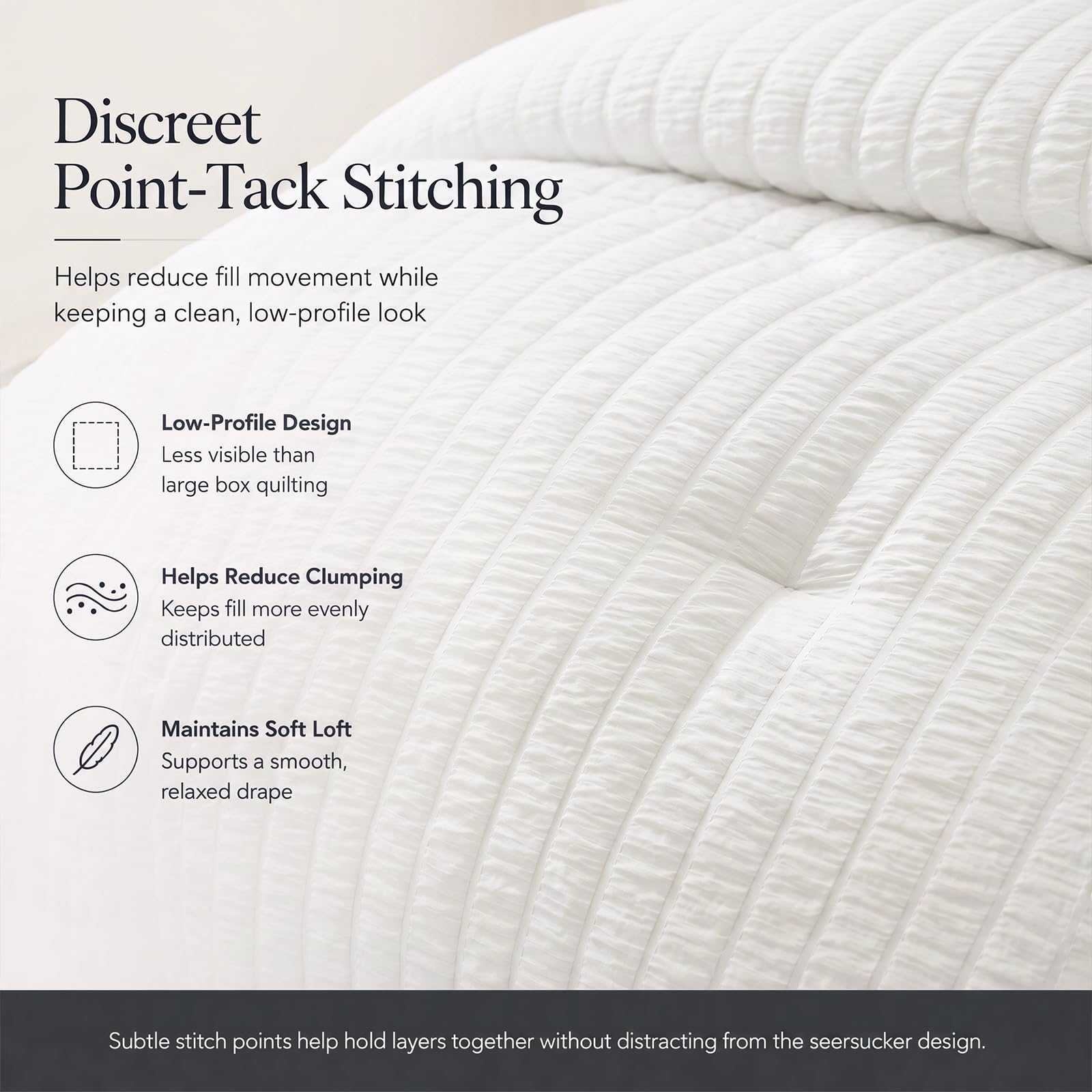 CozyLux drap-housse 14" poche profonde assurant maintien sur matelas épais