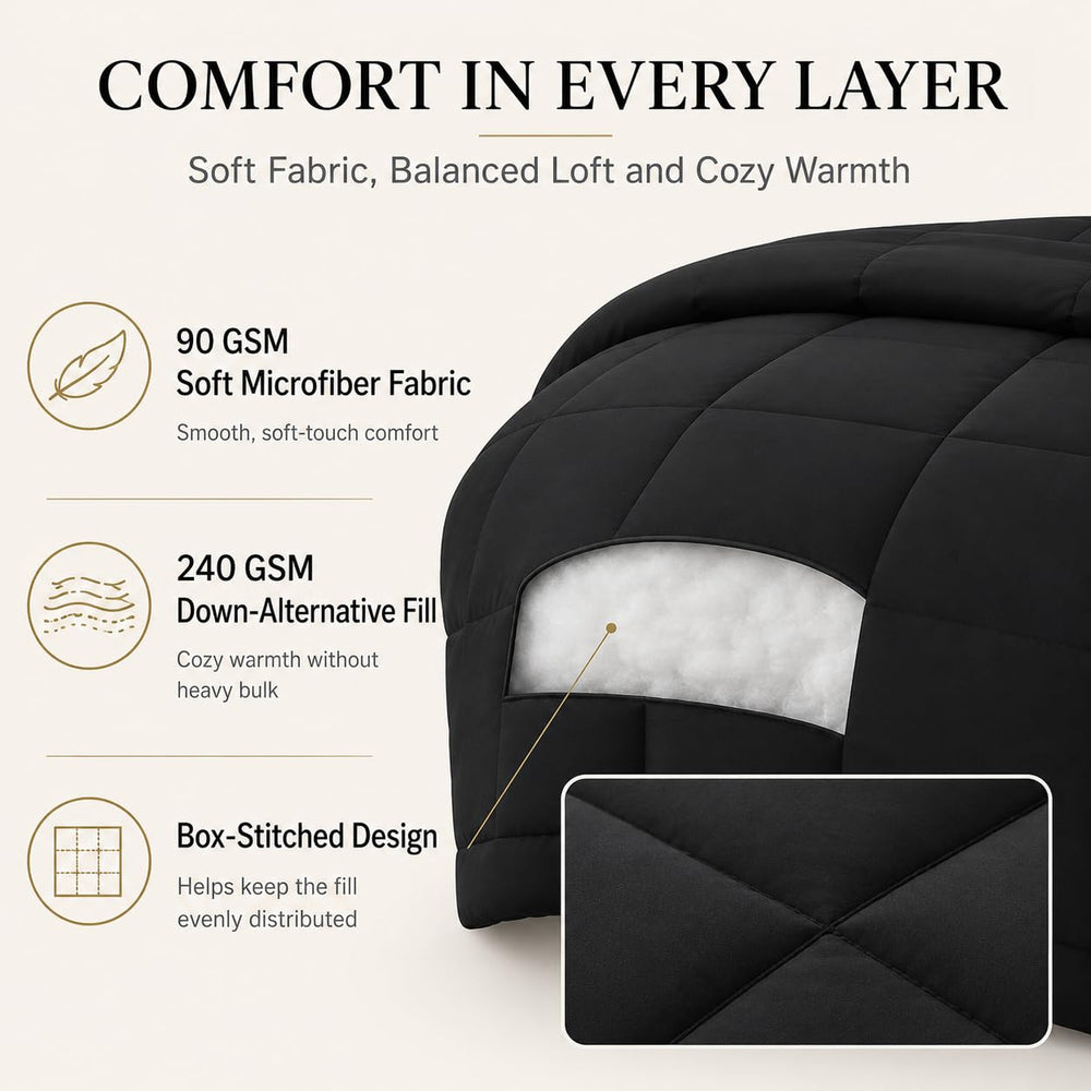 CozyLux drap-housse avec poche profonde offrant maintien fiable du matelas