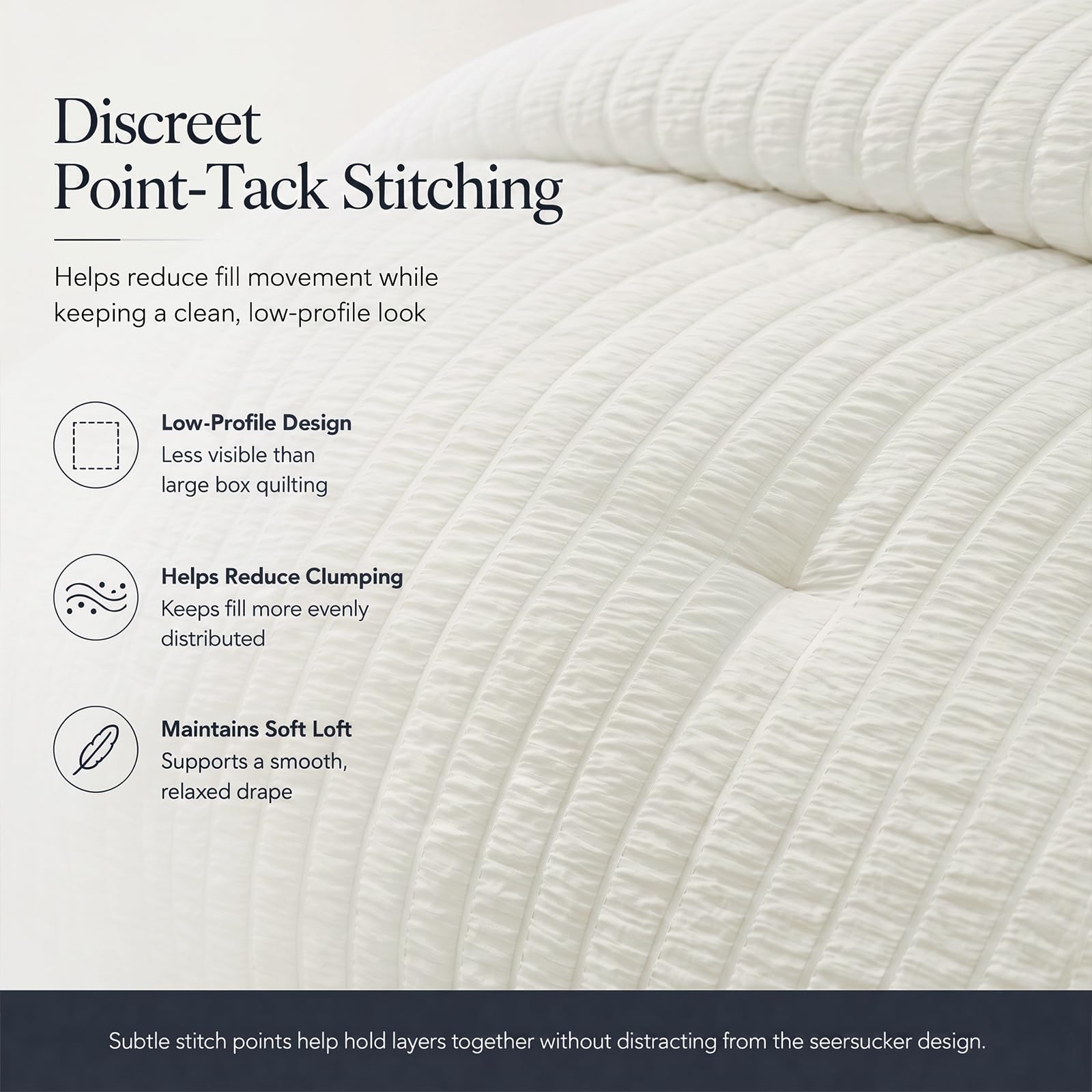 Drap-housse CozyLux poche 14" en action, maintien sûr sans glisser