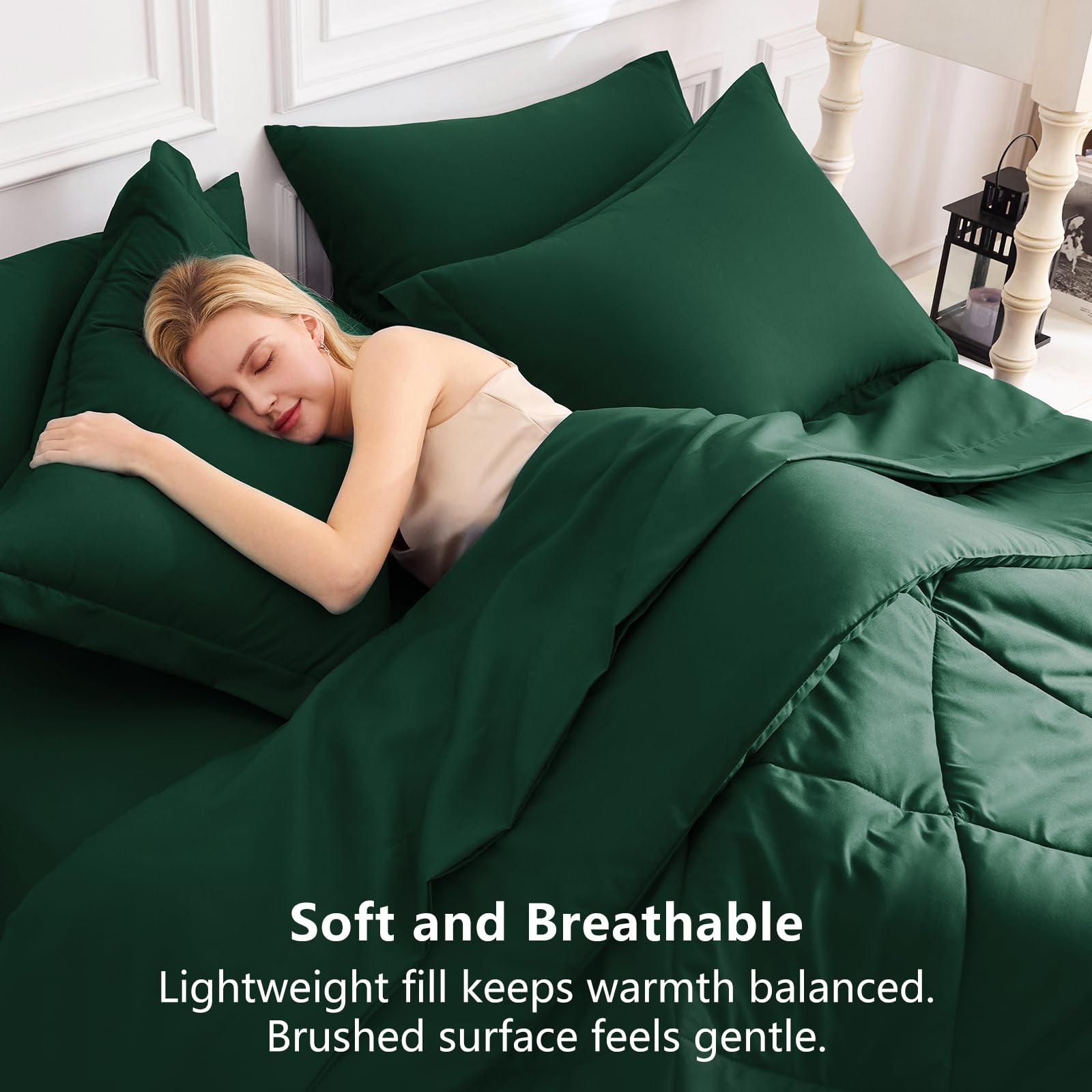 CozyLux drap-housse poche 14" pour convenir aux matelas épais avec surmatelas