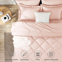 CozyLux drap housse profil montrant poche 14" pour maintien et ajustement