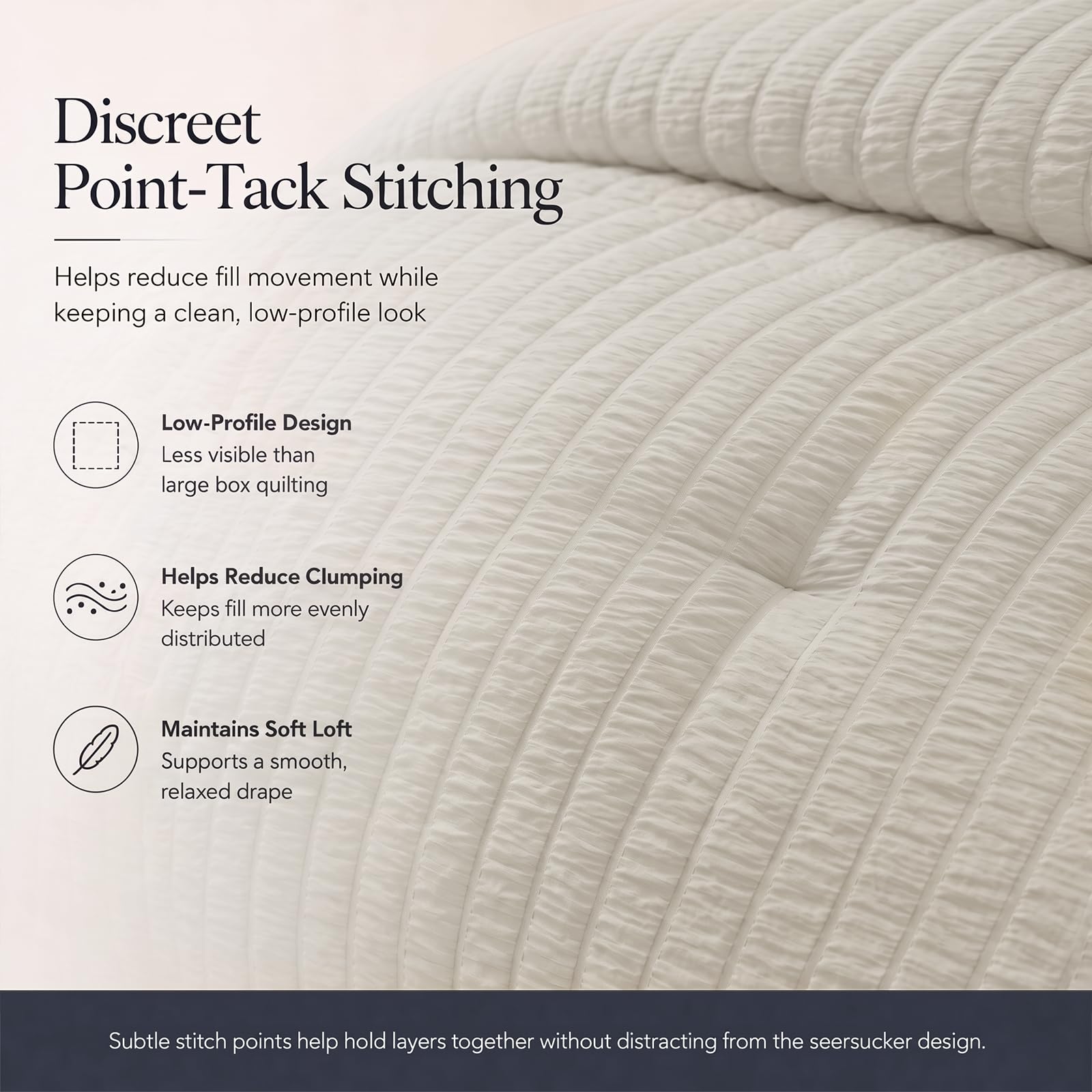 CozyLux drap-housse 14 pouces illustrant maintien sur matelas épais