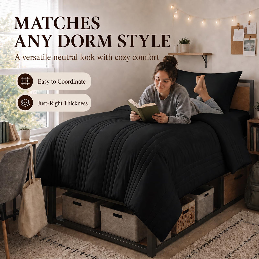 CozyLux drap‑housse profond 14 pouces pour maintien sûr du matelas