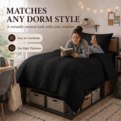 CozyLux drap‑housse profond 14 pouces pour maintien sûr du matelas