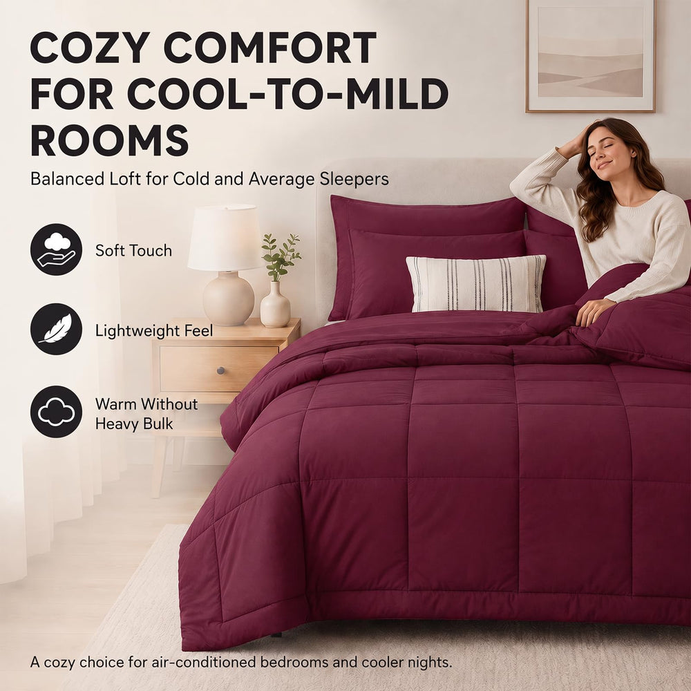 CozyLux drap-housse 14" en place montrant maintien sur matelas épais