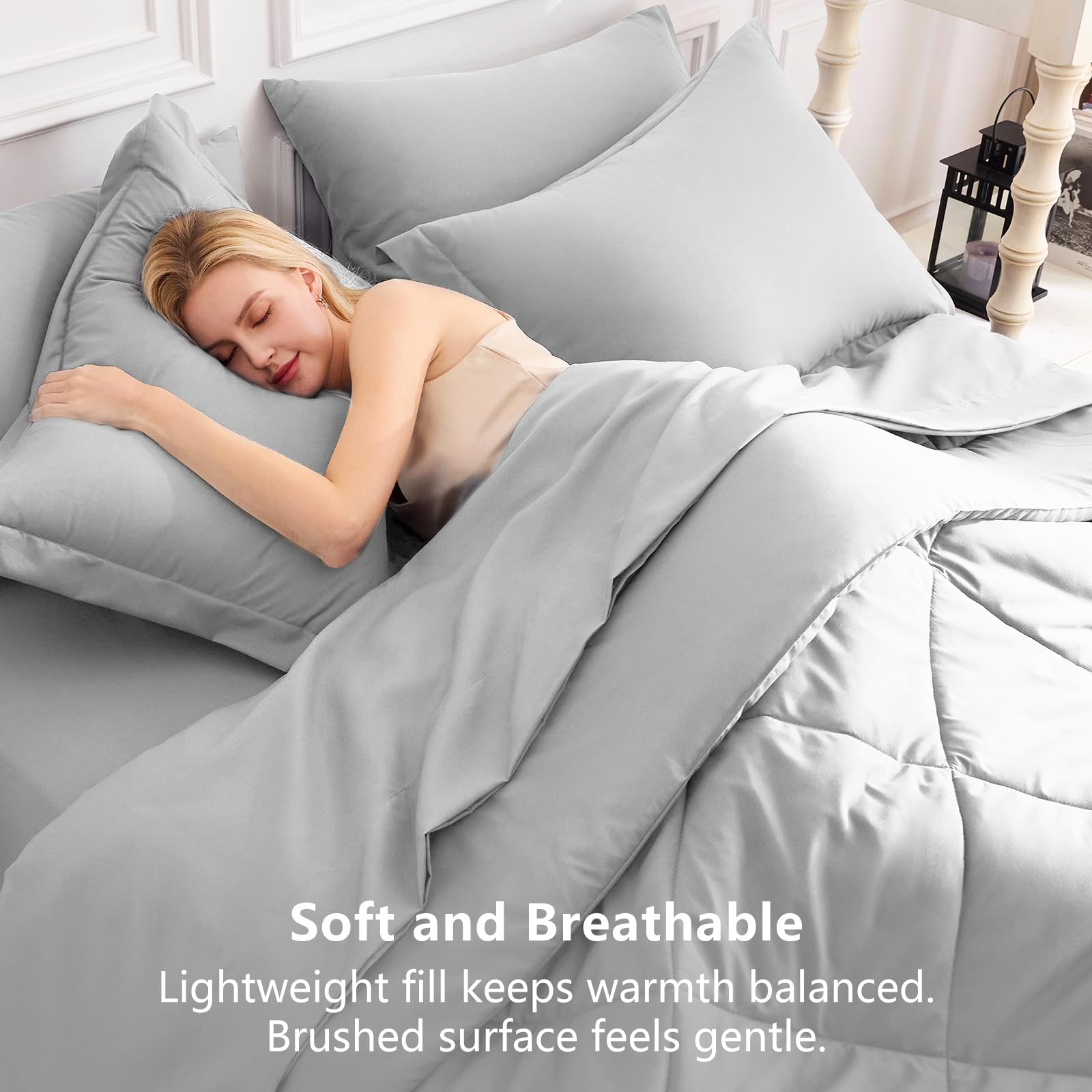 CozyLux drap-housse détail poche 14" adapté aux matelas épais