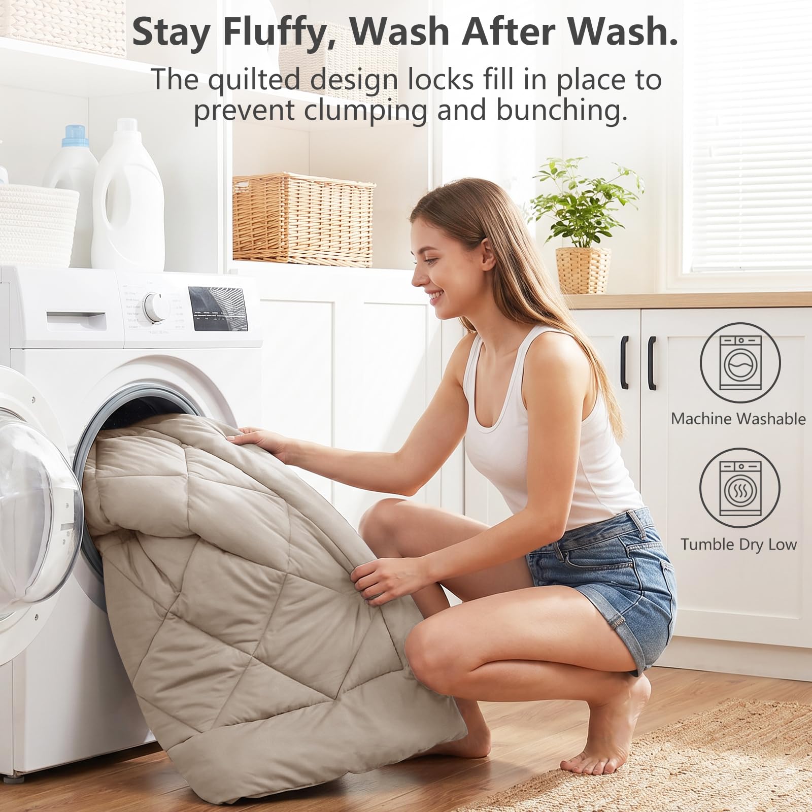 CozyLux drap plat et taies d'oreiller montrant finitions et bordures