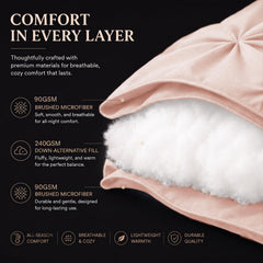 CozyLux drap-housse profil avec élastique 360° et poche profonde pour maintien