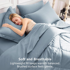 CozyLux draps étalés démontrant la taille et la finition
