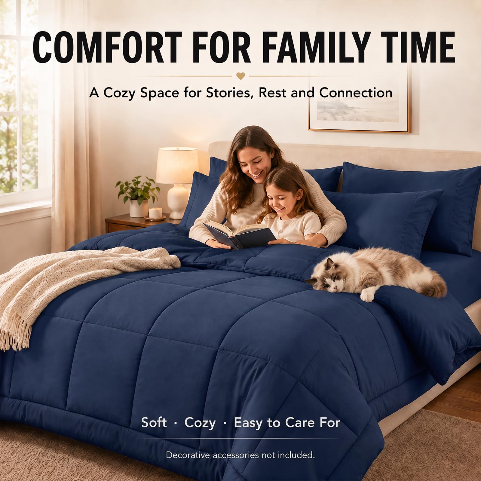 CozyLux draps sur matelas épais démontrant ajustement et maintien sûrs