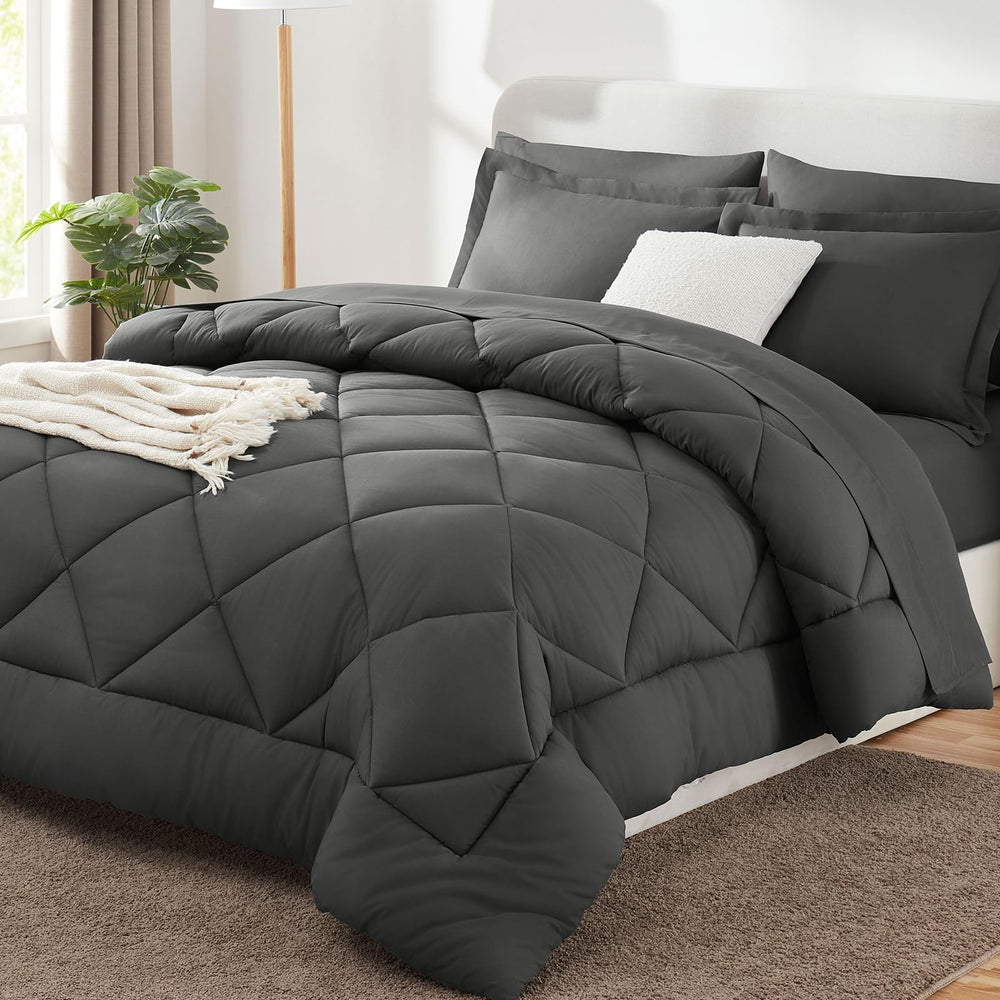 CozyLux ensemble face lit anthracite, look élégant et facile à installer