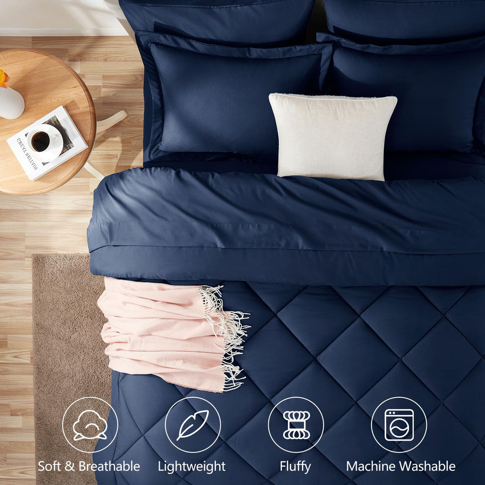 CozyLux ensemble lit 7 pièces présenté complet pour installation rapide