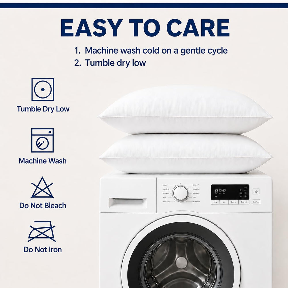 CozyLux coussin après séchage et fluffage récupération rapide du gonflant